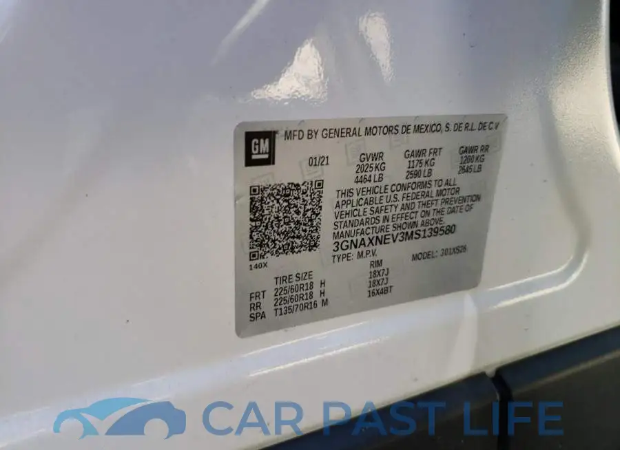 3GNAXNEV3MS139580# 12