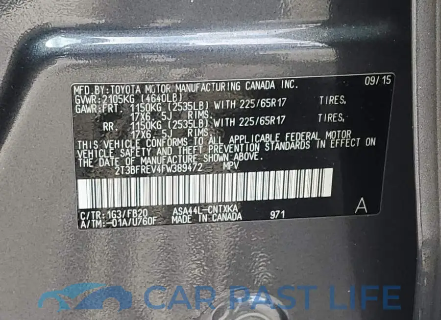 2T3BFREV4FW389472# 13