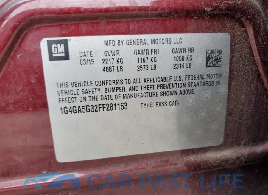 1G4GA5G32FF281163# 12