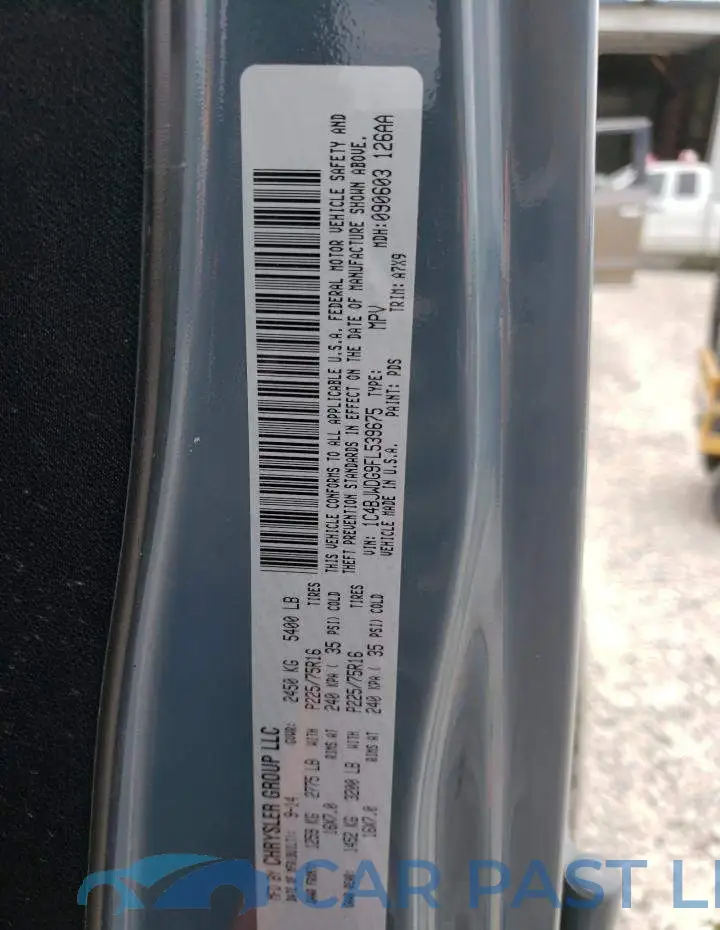 1C4BJWDG9FL539675# 12