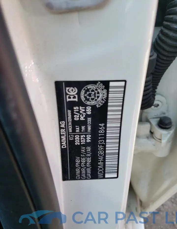 WDDMH4GB9FJ311864# 13