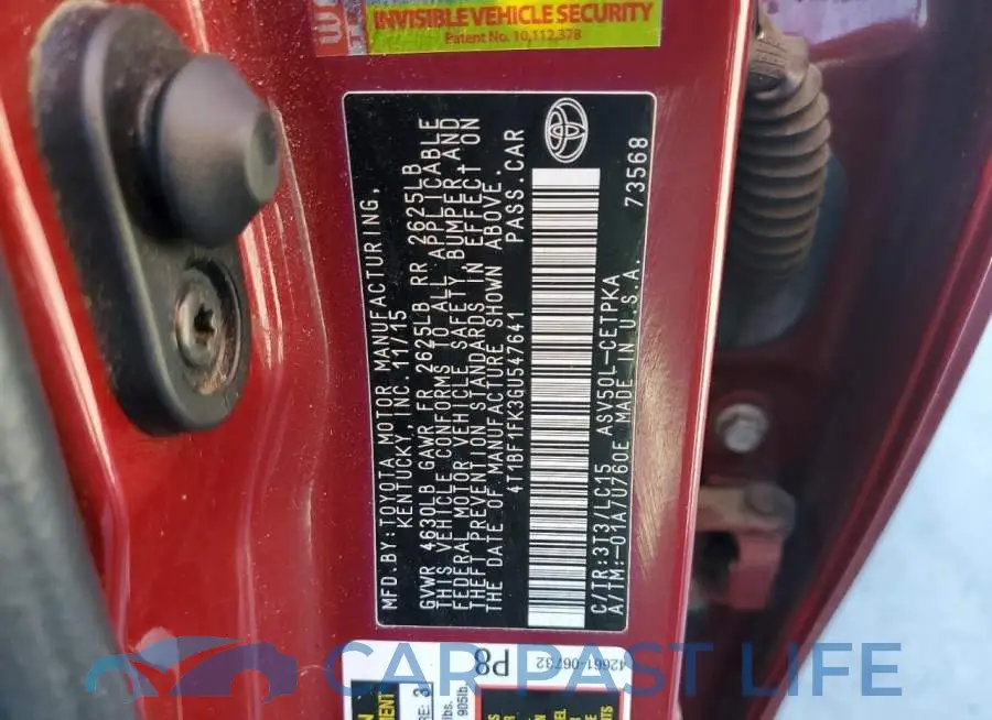4T1BF1FK3GU547641# 12