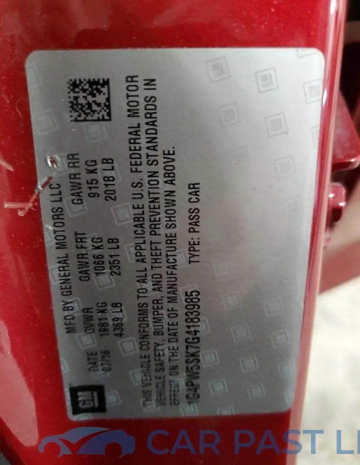 1G4PW5SK7G4183985# 12