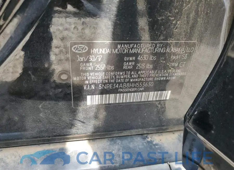 5NPE34AB8HH553630# 12