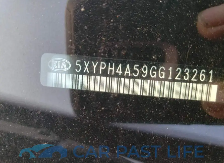 5XYPH4A59GG123261# 13