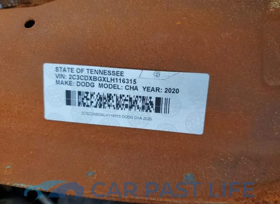 2C3CDXBGXLH116315# 12