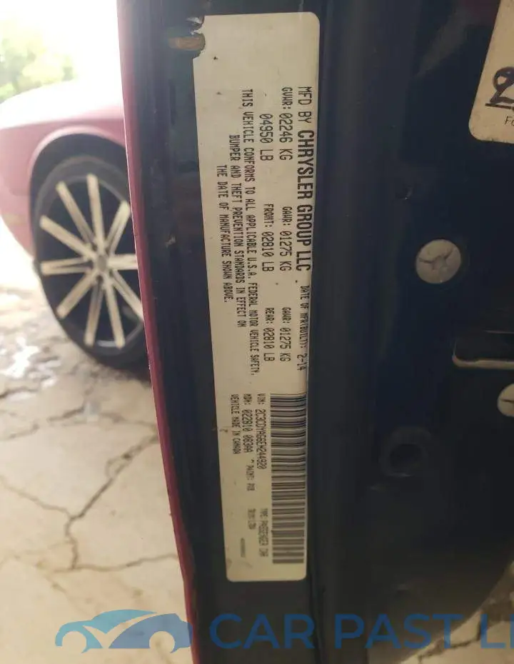 2C3CDYAG6EH244920# 12
