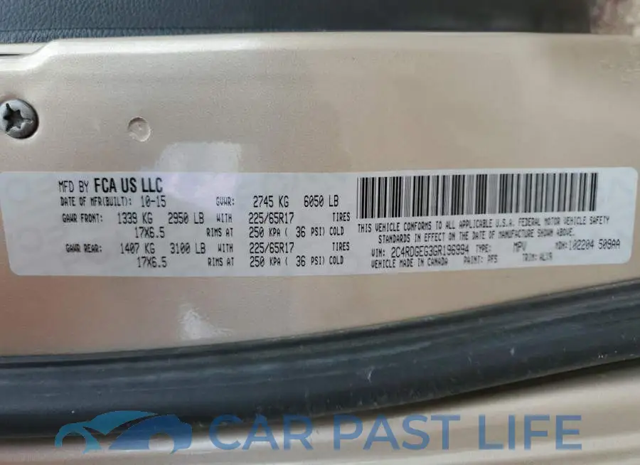 2C4RDGEG3GR196994# 12