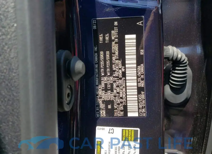 2T2HZMDA9NC360279# 12