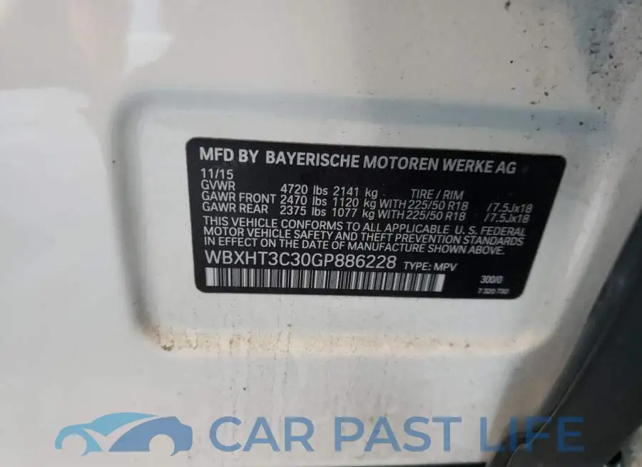 WBXHT3C30GP886228# 13