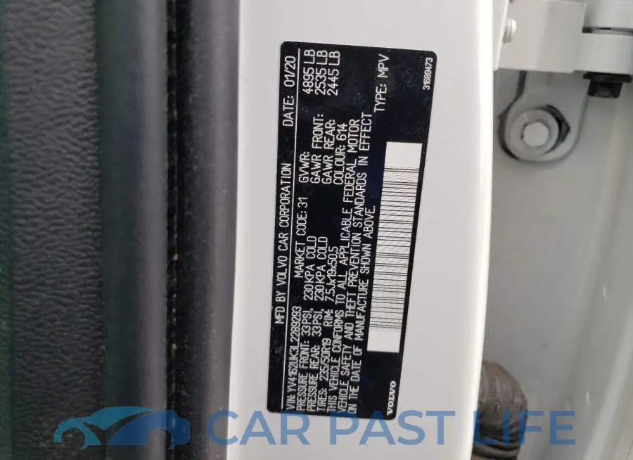 YV4162UK3L2289293# 14
