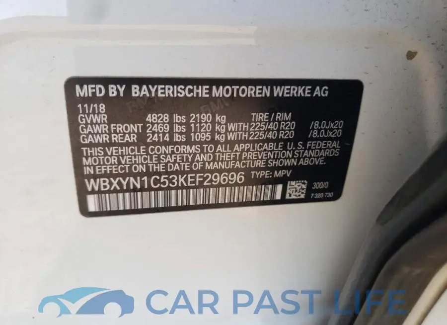 WBXYN1C53KEF29696# 12