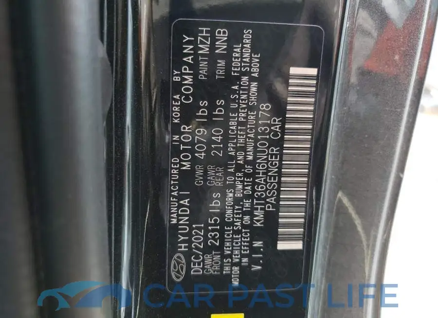 KMHT36AH6NU013178# 13
