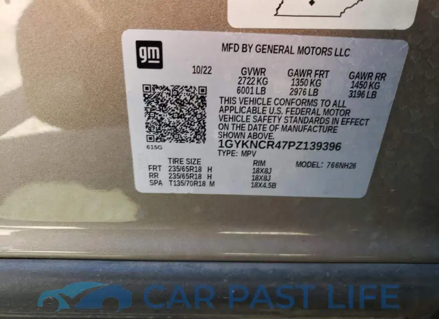 1GYKNCR47PZ139396# 13
