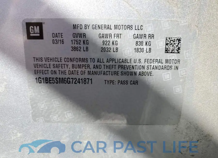 1G1BE5SM6G7241871# 12