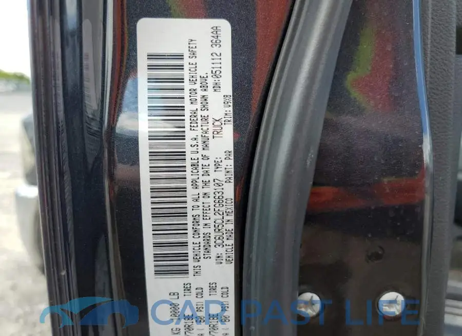 3C6UR5CL2FG663107# 12