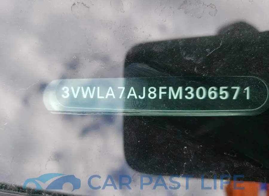 3VWLA7AJ8FM306571# 12