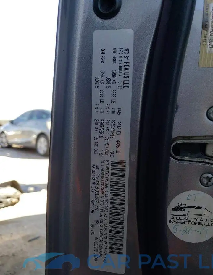 1C4NJCBA2FD313577# 12