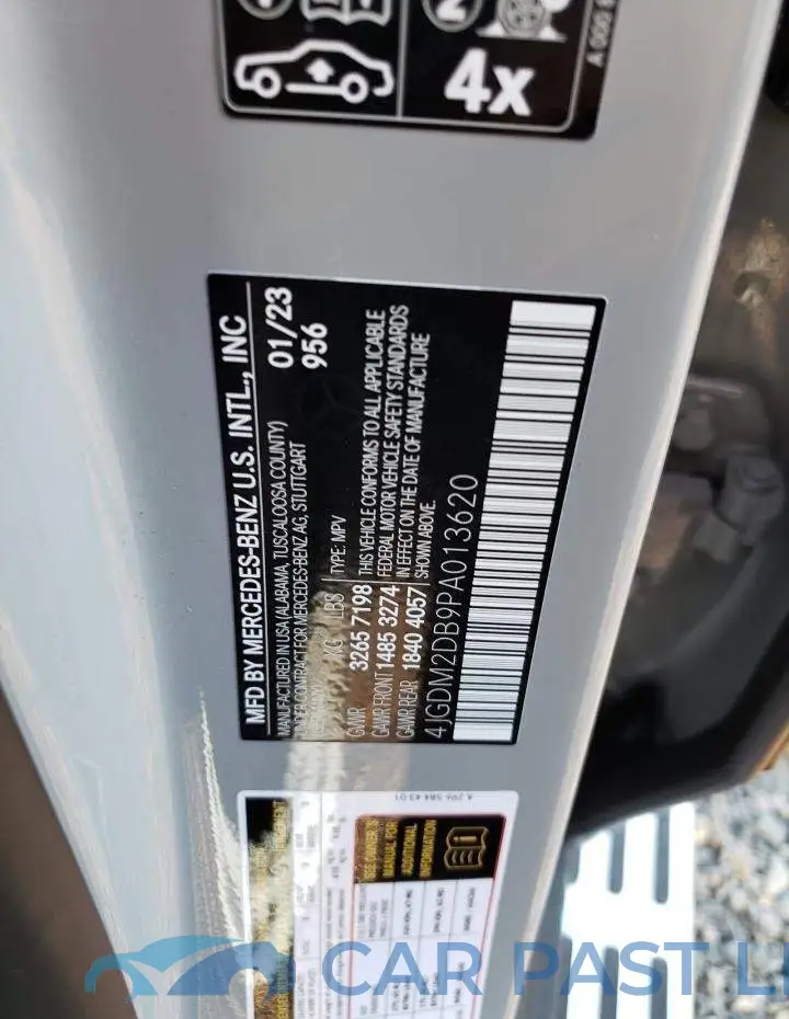 4JGDM2DB9PA013620# 13