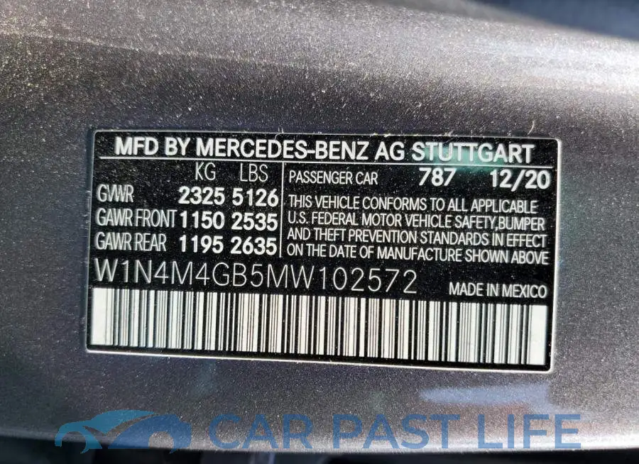 W1N4M4GB5MW102572# 13