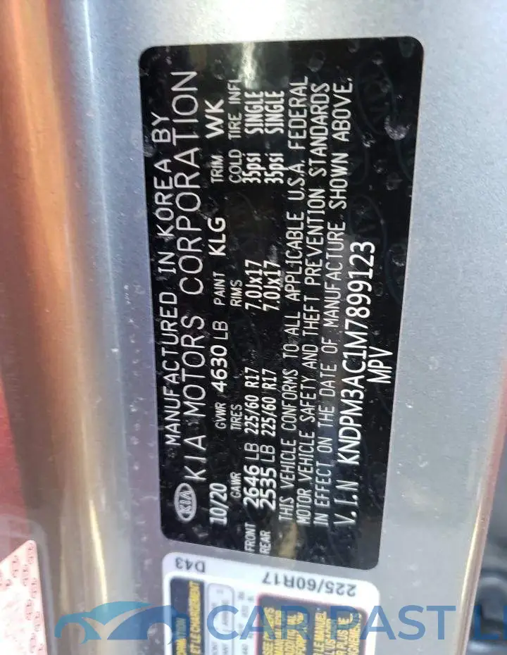 KNDPM3AC1M7899123# 13
