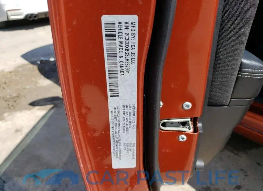 2C3CDXBG3LH237901# 12