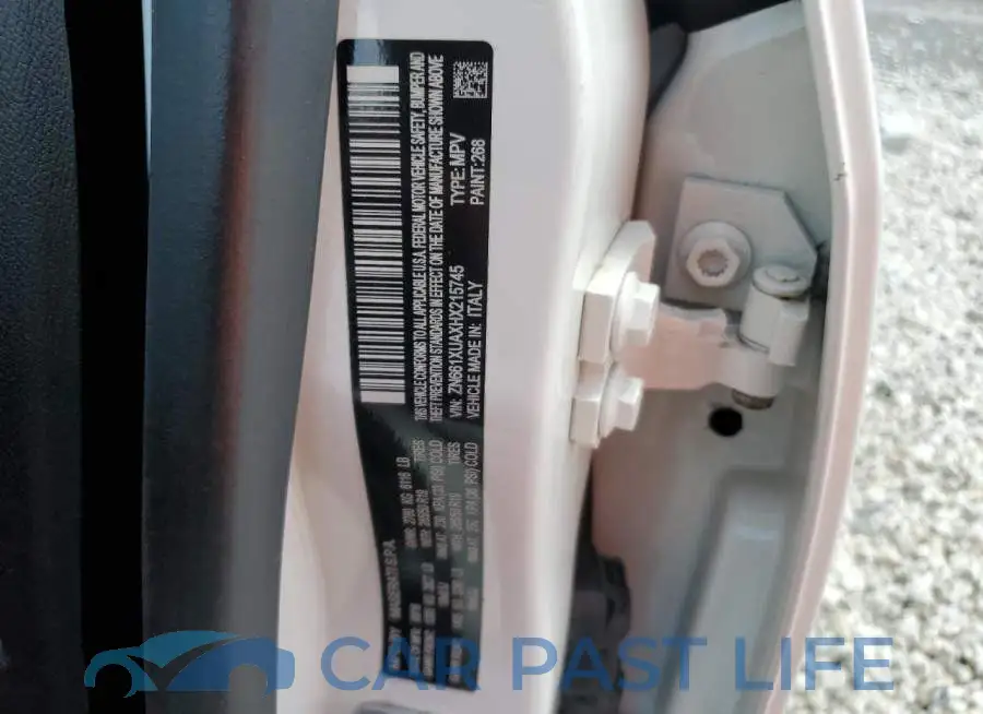 ZN661XUAXHX215745# 12