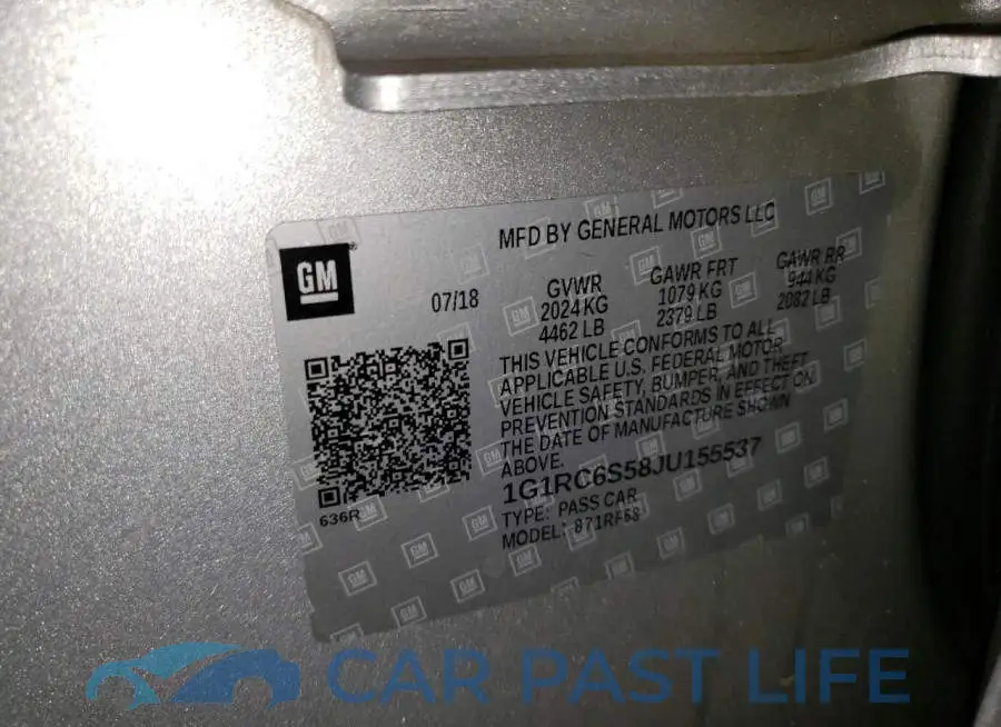 1G1RC6S58JU155537# 12