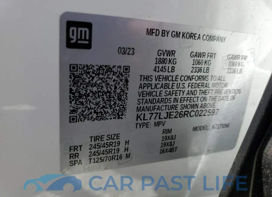 KL77LJE26RC022597# 13