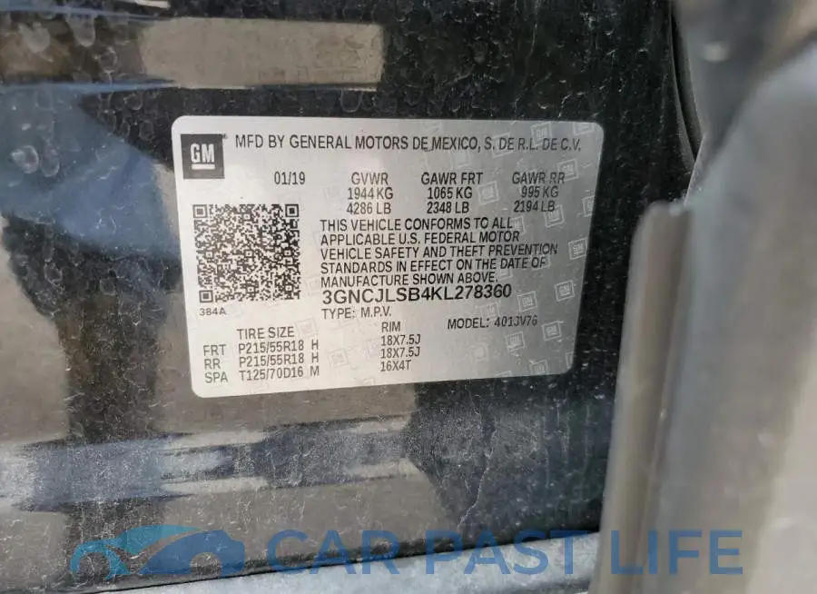 3GNCJLSB4KL278360# 13
