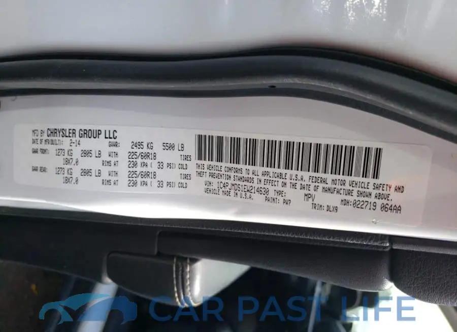 1C4PJMDS1EW214630# 12