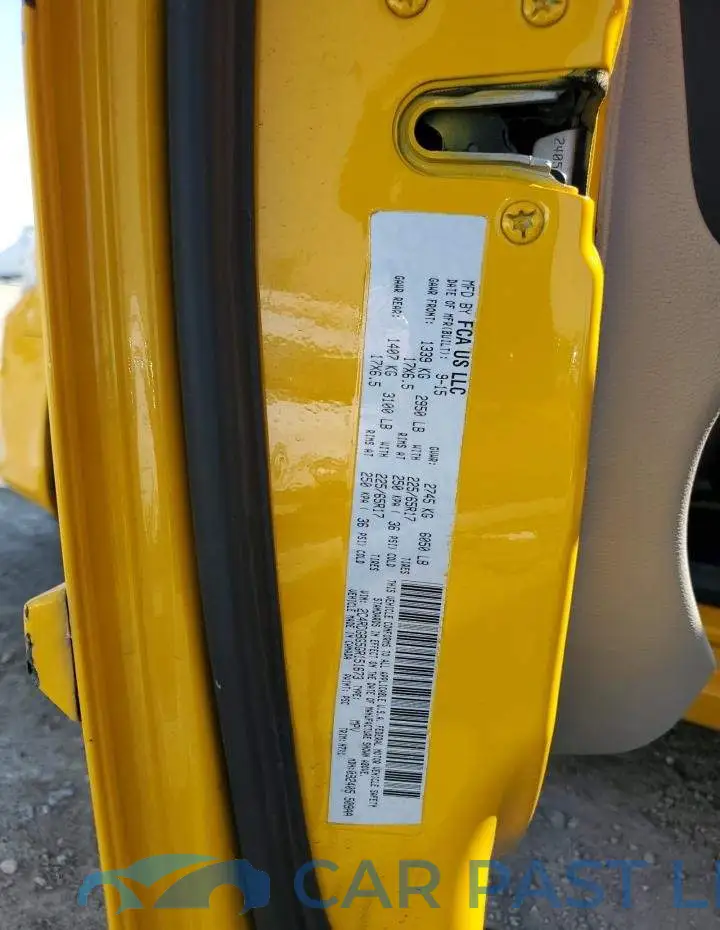 2C4RDGBG5GR151673# 12