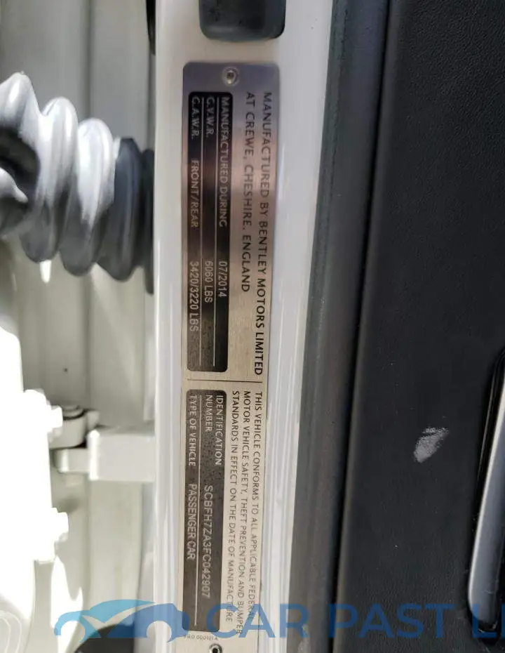 SCBFH7ZA3FC042907# 12