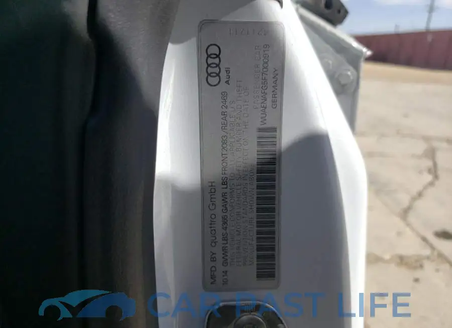 WUAENAFG5F7000919# 13