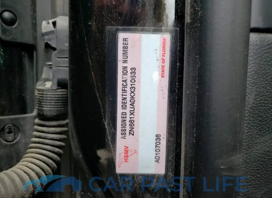 ZN661XUA0KX310533# 13