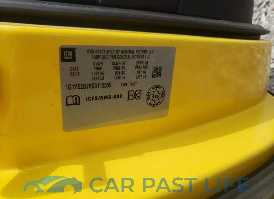 1G1YE2D76G5119555# 13
