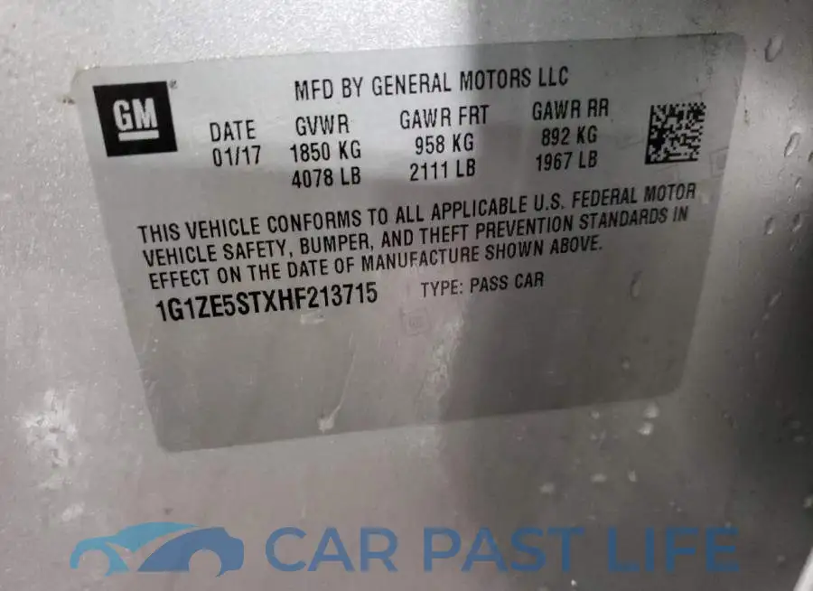 1G1ZE5STXHF213715# 12