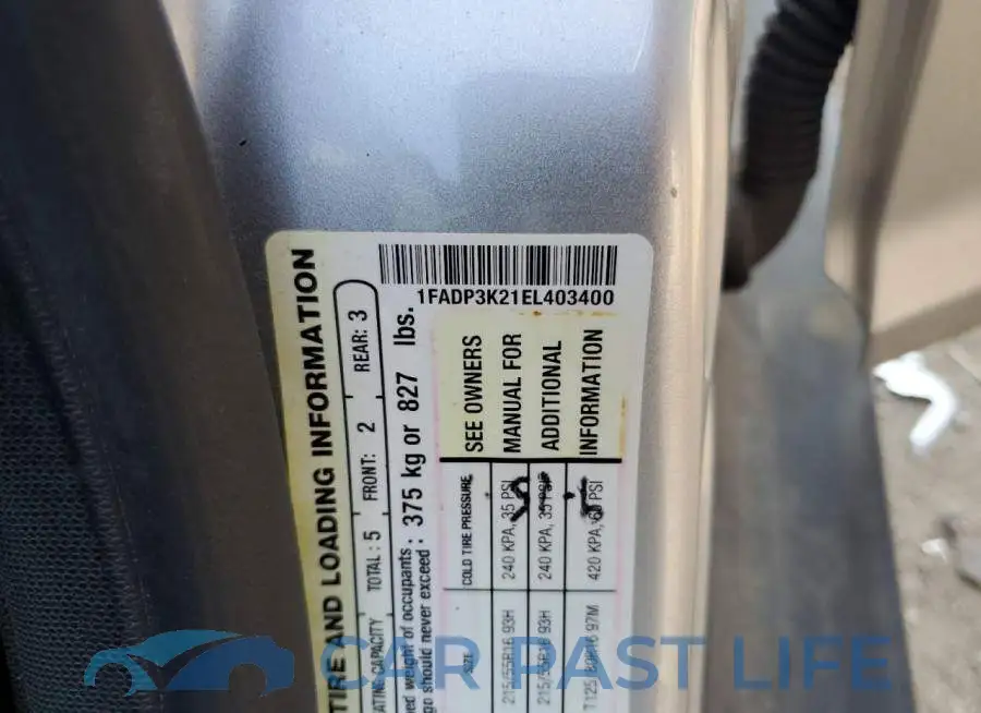 1FADP3K21EL403400# 12