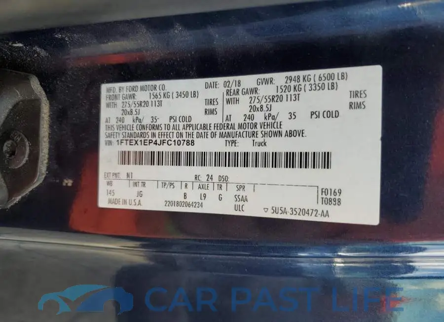 1FTEX1EP4JFC10788# 13