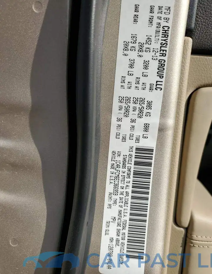 1C4RJFCM6EC366959# 13