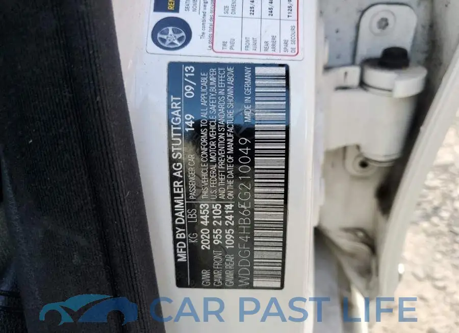 WDDGF4HB6EG210049# 12