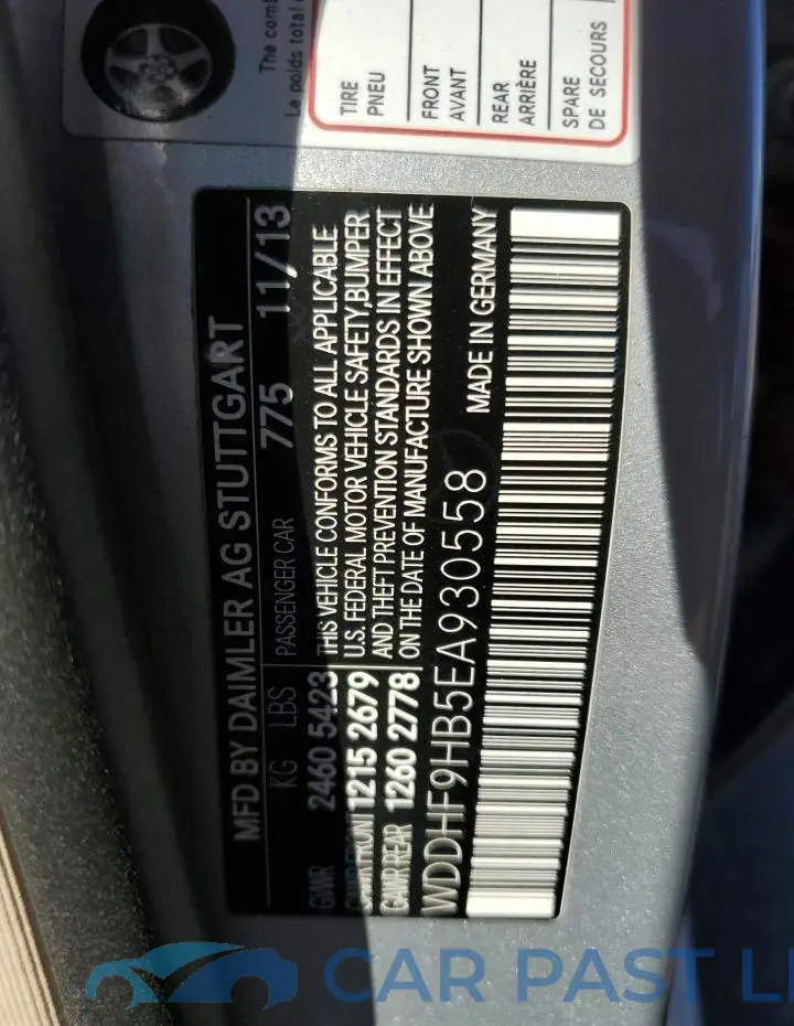 WDDHF9HB5EA930558# 12