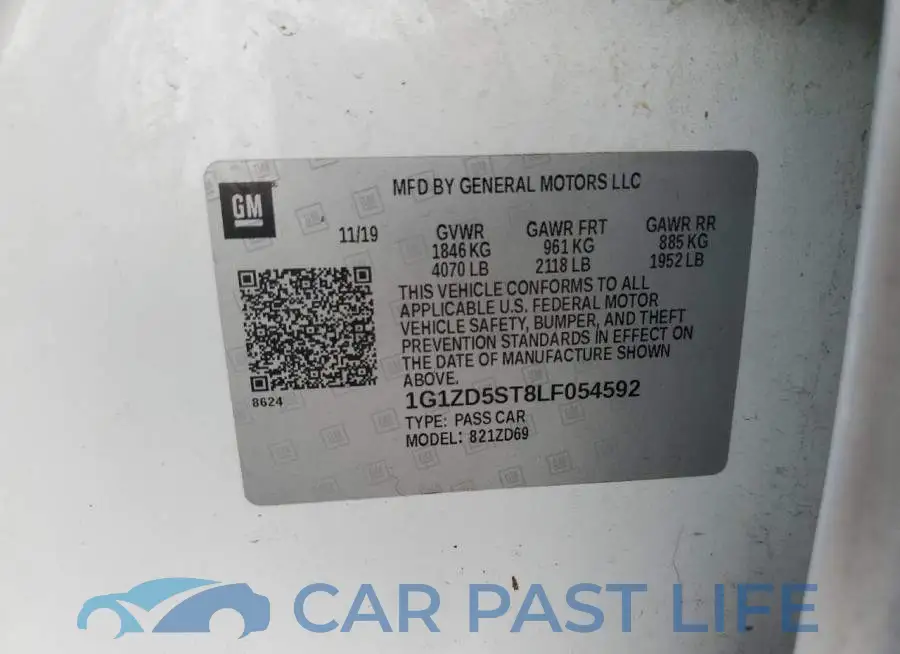 1G1ZD5ST8LF054592# 12
