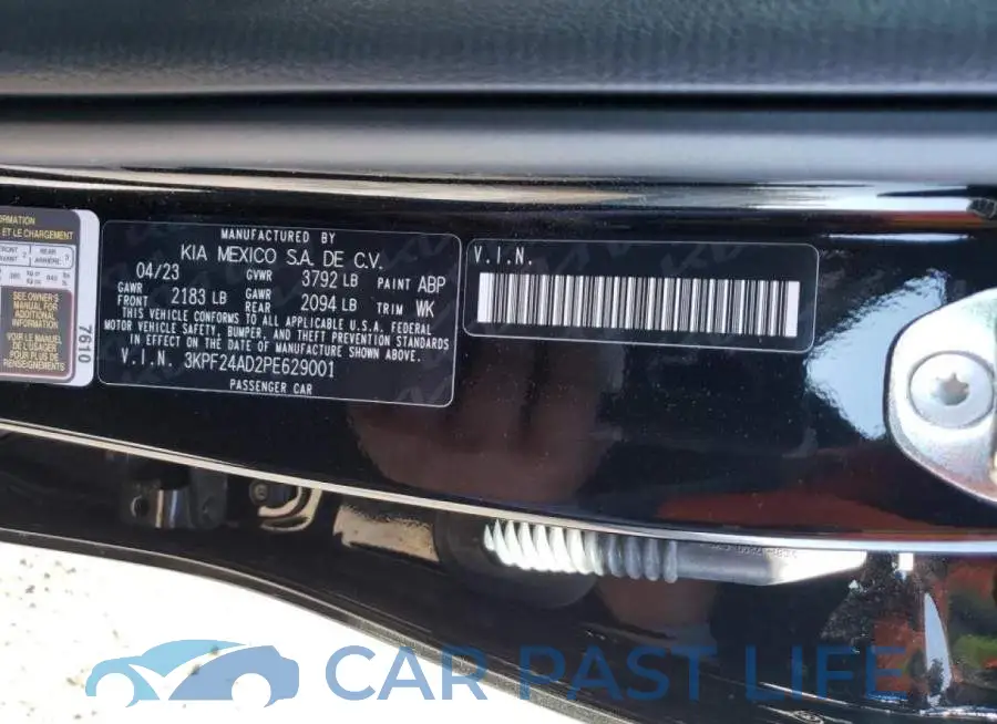 3KPF24AD2PE629001# 12