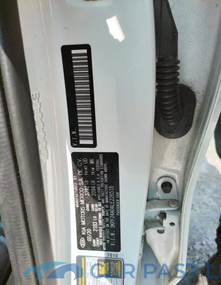 3KPF24AD4LE226518# 12