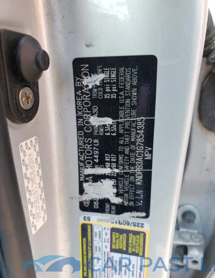 KNDPB3AC1G7854385# 13