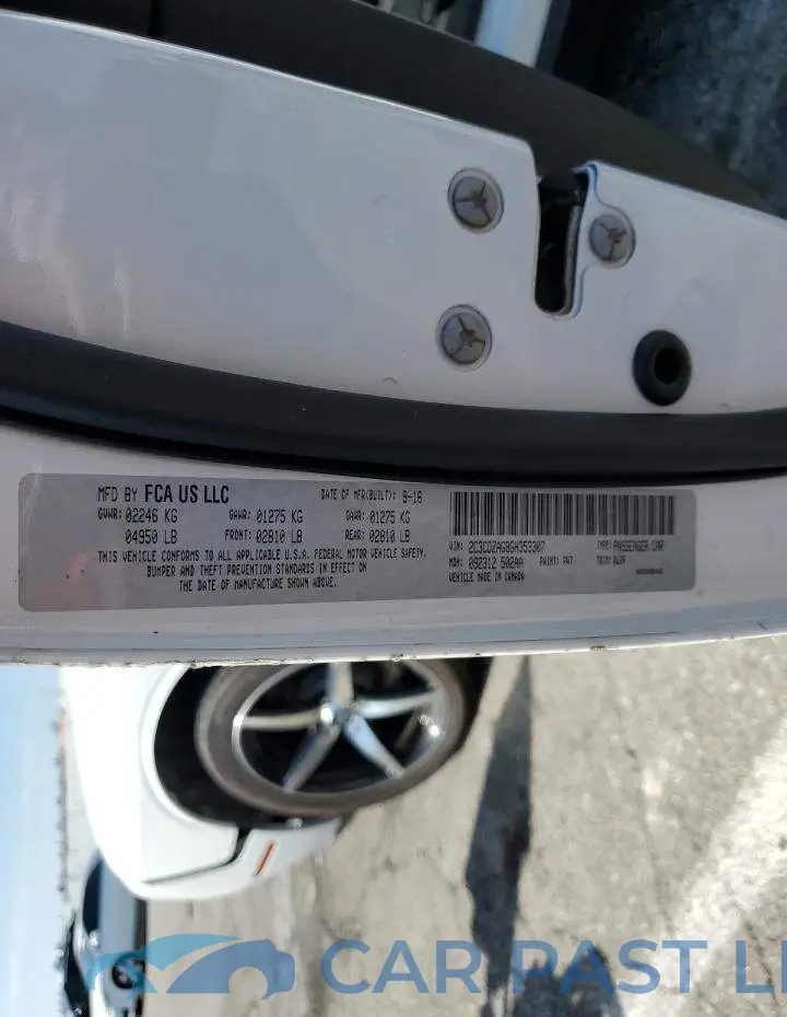 2C3CDZAG8GH353307# 12