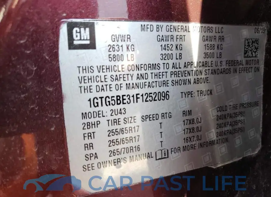 1GTG5BE31F1252096# 12
