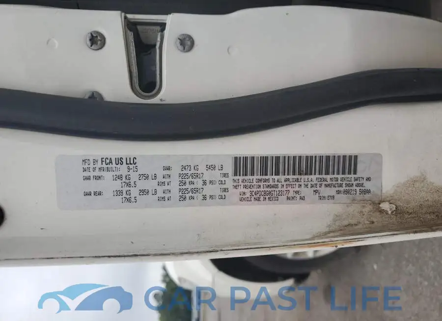 3C4PDCBG0GT123177# 13