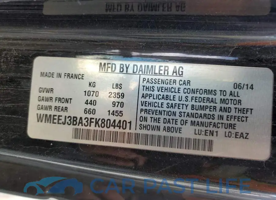 WMEEJ3BA3FK804401# 12